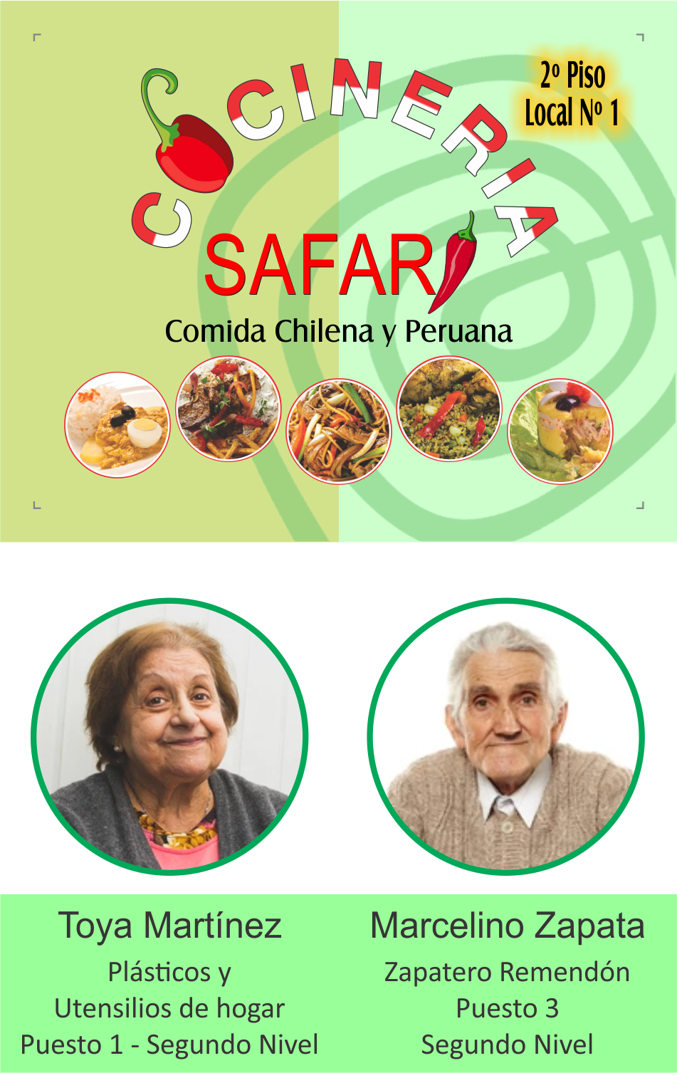 COCINERÍA SAFARI apadrina a: Plásticos Toya - Zapatero Don Marcelino